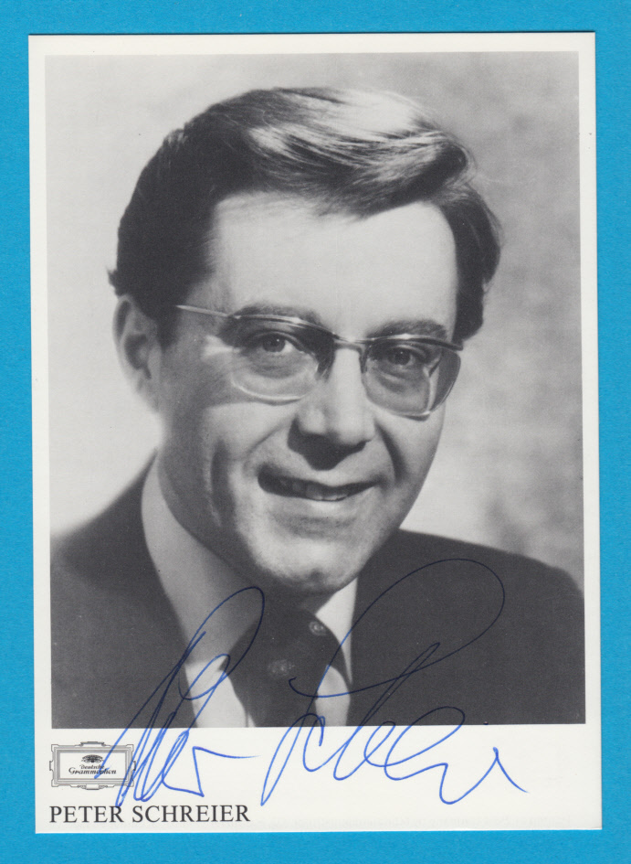 Peter Schreier - Oper / Klassik - Dirigent - conductor - #  2064