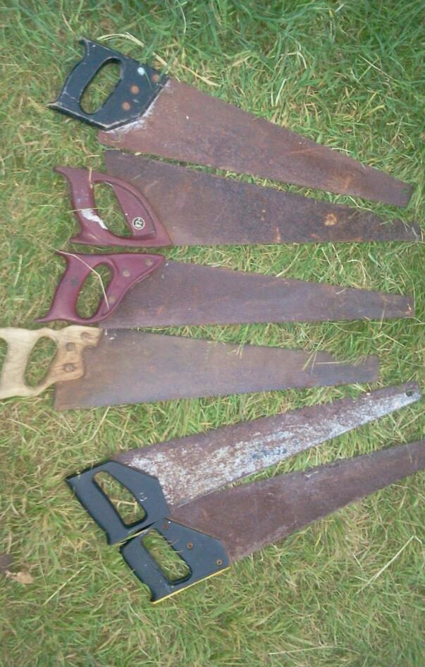 Six large wood saws in Rhyl, Denbighshire Gumtree