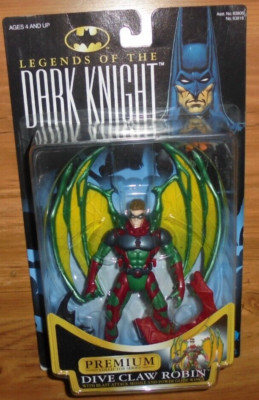 Legends of Dark Knight Premium Collect Series Dive Claw ROBIN Figure Kenner 1996