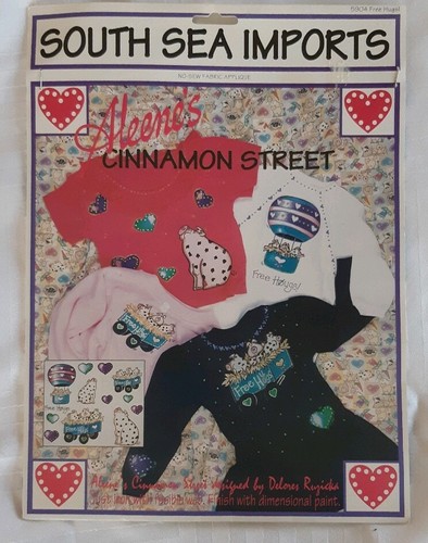 Vintage Patterns South Sea Import Aleene's Cow, Sheep, Pig Iron With Fusible Web