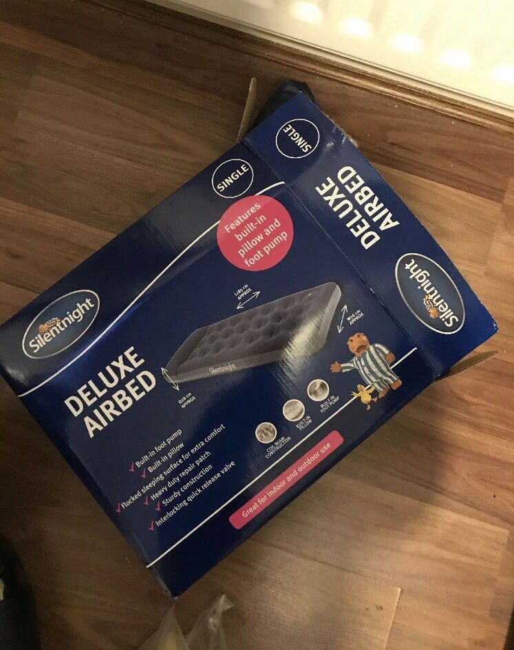 Air bed silent night single in Denton, Manchester Gumtree