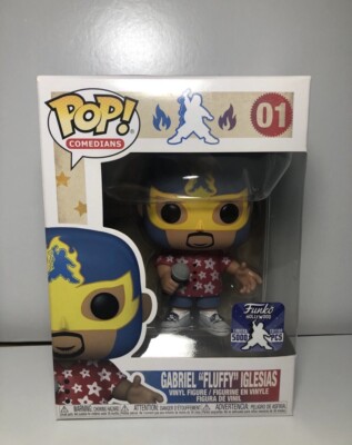 Gabriel Fluffy Iglesias 01 Limited To 5000 ''Lucha Fluffy''  Funko W/Protector