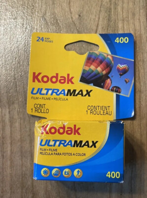 New Kodak UltraMax Color Print 400 ISO 24 Exposure 35mm Film Roll Exp. 06/2013