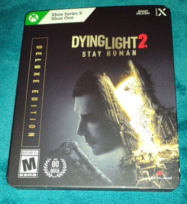 Dying Light 2 Stay Human Deluxe Ed Steelbook  * Case Only - No Game * XBox X One