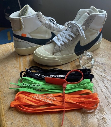 Nike Blazer Mid x OFF-WHITE The Ten 2017 Size 9.5 Nike Blazer Mid x OFF-WHITE The Ten 2017 Size 9.5
