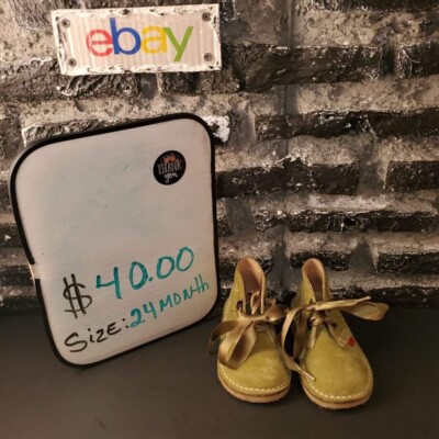 Rochy Olive Green Glitter Boots