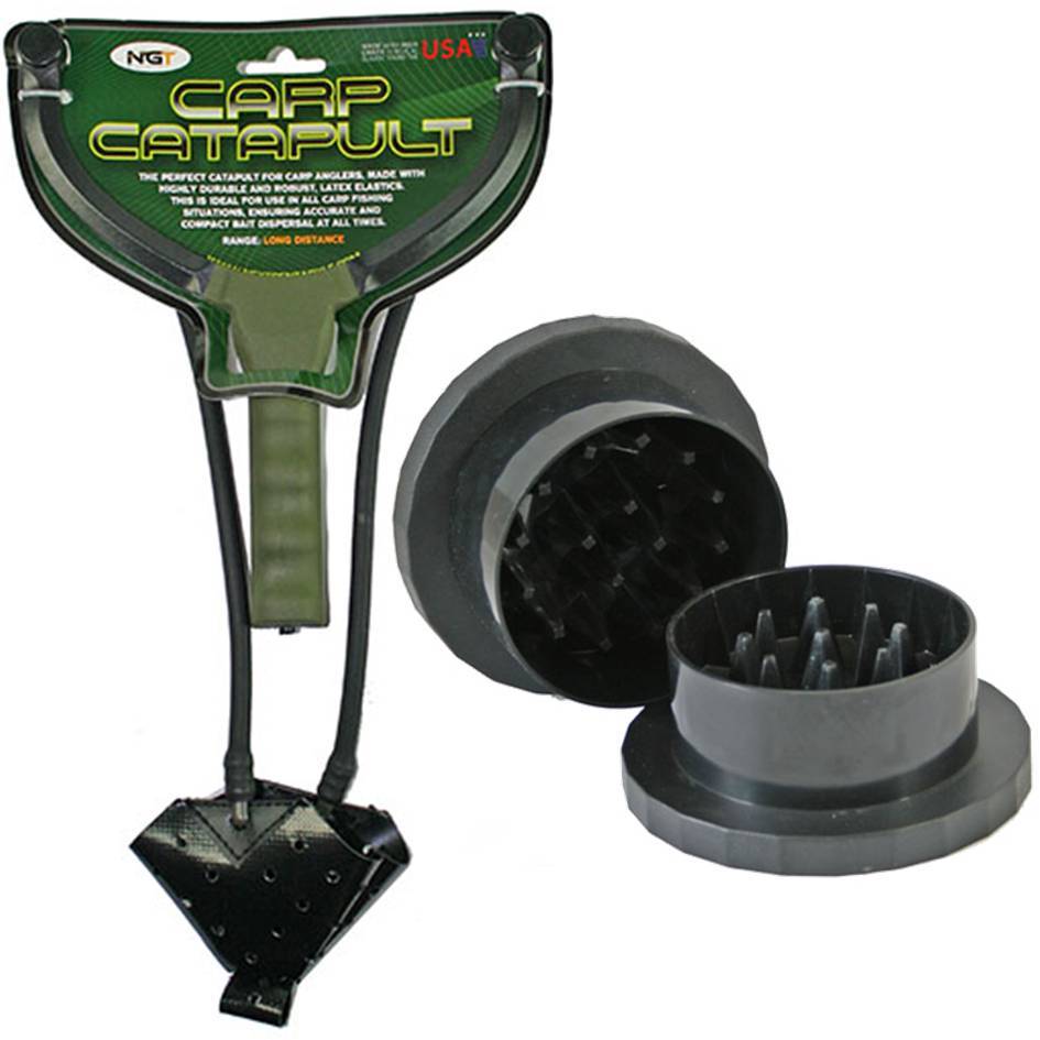 LONG RANGE CATAPULT NEW NGT MULTI BAITGRINDER SYSTEM CARP FISHING BOILIES