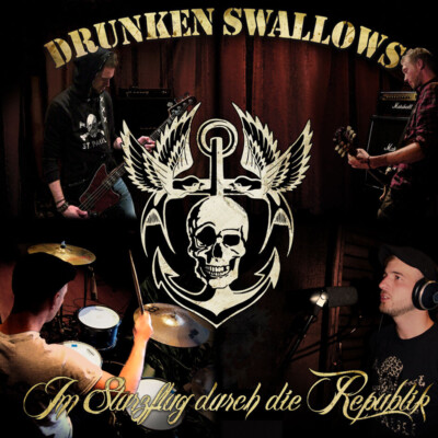 DRUNKEN SWALLOWS - IM STURZFLUG DURCH DIE REPUBLIK LIMITIERTE CD + LIVE 2014 DVD