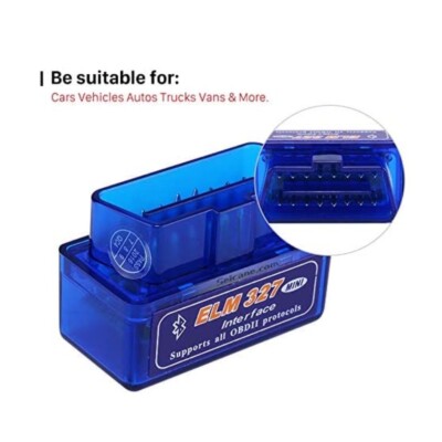 ELM327 5.1V   OBD2 Scanner Bluetooth Mini ELM 327 Auto OBDII Car Diagnostic Tool