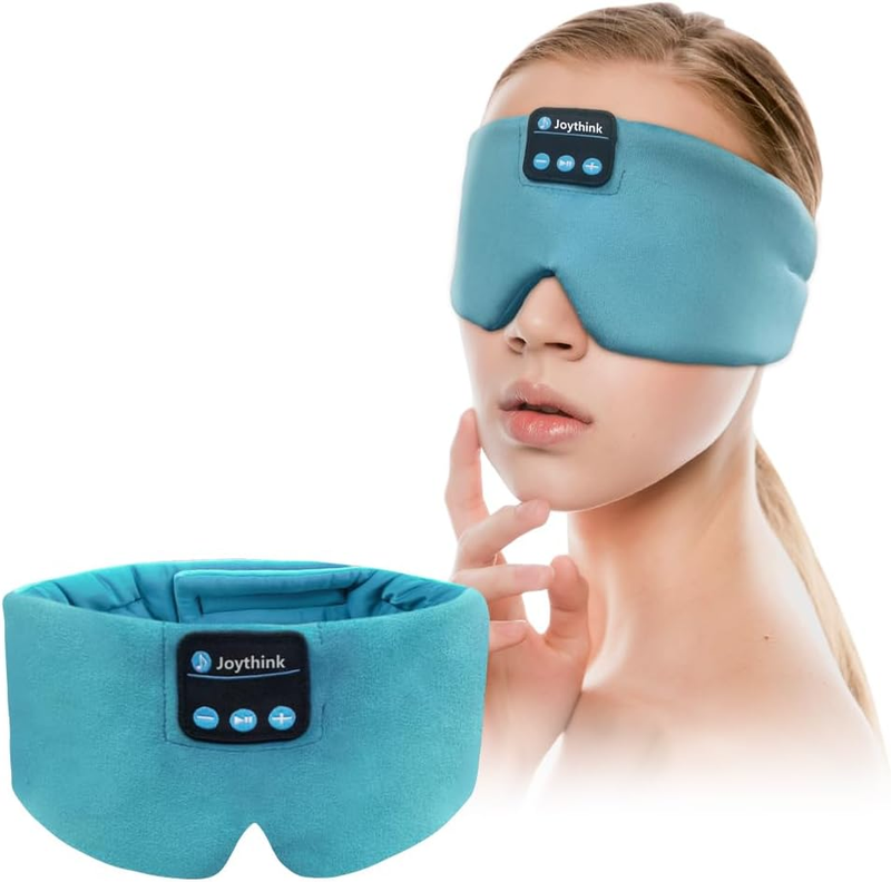 Silk Sleep Headphones Sleep Mask Bluetooth Headband Headphones for Sleeping Trav