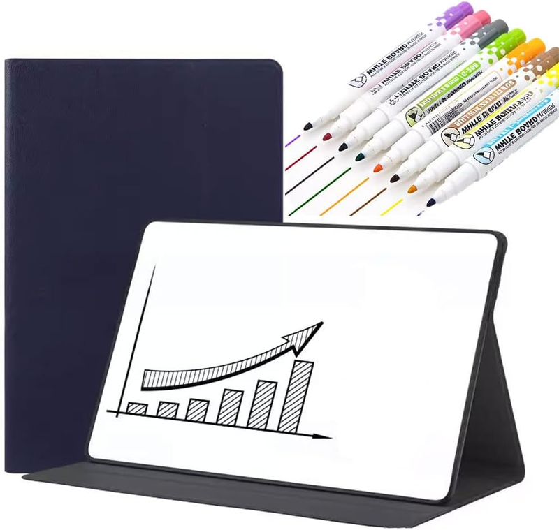 Desktop Glass Whiteboard, Small Slope Slick Desk Whiteboards, Desktop Glass Dry-
