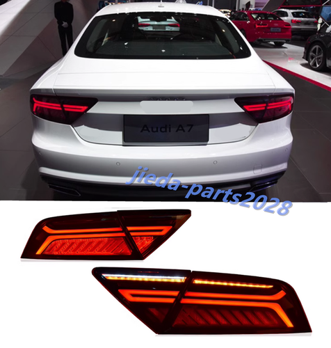 For Audi A7 2012-2018 LED Rear Tail Left + Right Lamps Taillights
