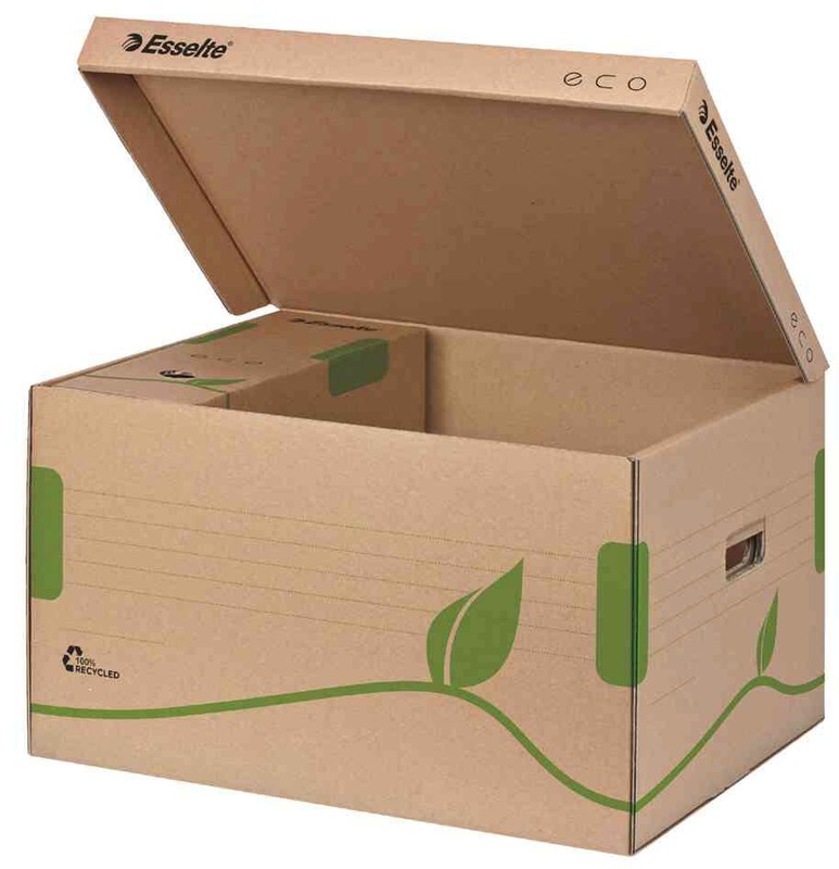 [Ref:623918] Esselte Container Archive Eco 100% RecyclÃ© (L)345 (H)439 X (P)242