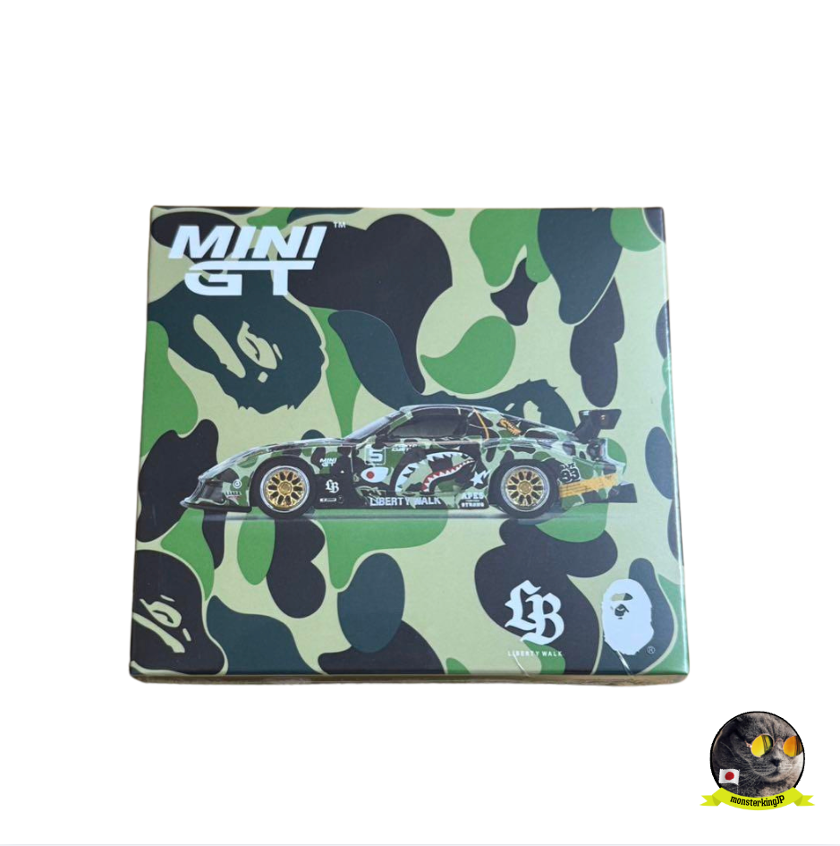 A BATHING APE - Bape Liberty Walk 東京オートサロン2025 RX-7 新品 A BATHING APE Bape Liberty Walk MINIGT MAZDA RX-7 TOKYO AUTO