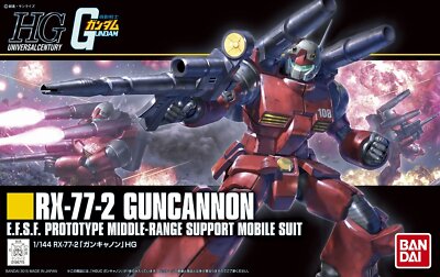 Bandai Hobby Gundam HGUC Guncannon Revive HG 1/144 Model Kit USA Seller