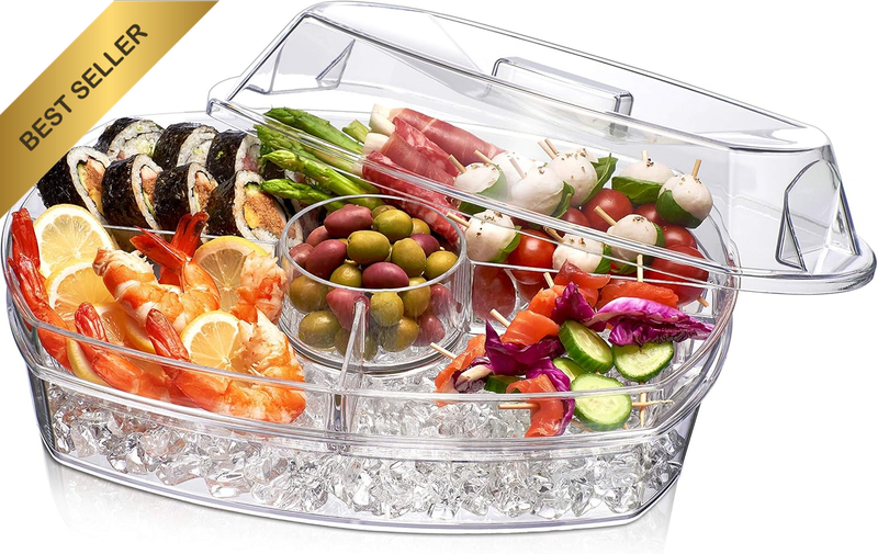 Ice Party Platter, 15 1/2