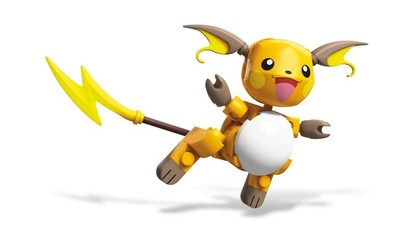Mega Construx GDW30 Pokemon Power Pack Raichu, Multicolor