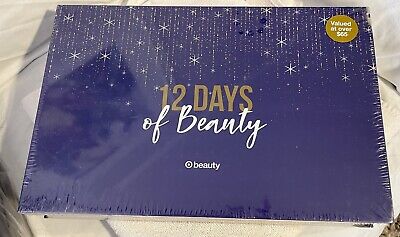 TARGET 12 DAYS OF BEAUTY ADVENT CALENDAR VALUED AT OVER $65 MAKE UP GIFT BOX SET