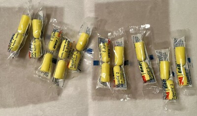 3M 312-1219, E-A-R TaperFit 2 Earplugs, Uncorded, Poly Bag, NRR 28 dB, 10 Pair