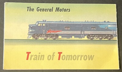 The General Motors Train of Tomorrow 1947 Brochure (General Motors Corporation)