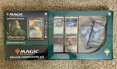 Magic LOTR Deluxe Commander Kit: Set Riders of Rohan Lord Of The Rings *New*