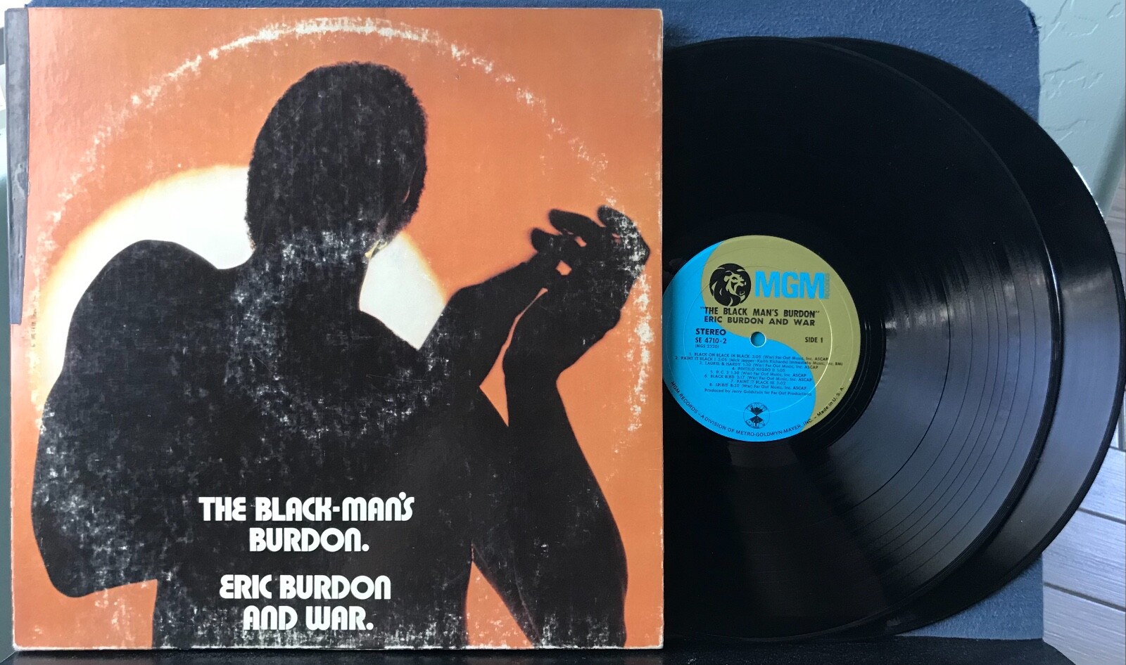 米2LP Eric Burdon Black-mans Burdon SE47102 MGM /00660 Eric Burdon & War – The Black-Man's Burdon – 2 x CD (Album