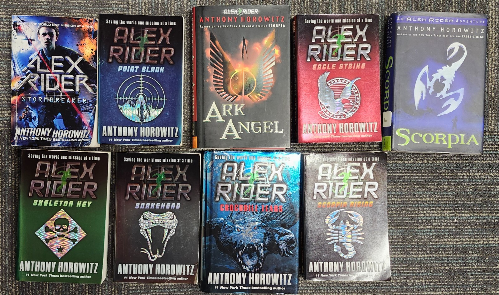 Alex Riderシリーズ全11巻 英語版 Alex Rider 11 Books Collection set by Anthony Horowitz