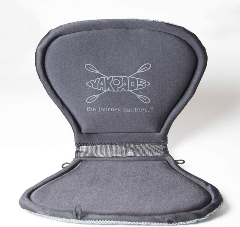 High Back Cushioned Seat Pad, Gel Seat Pad for Kayaks, Porta