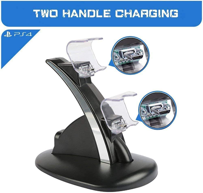 PS4 Controller Ladestation Charger, Likorlove Dualshock Docking Ladegerät Stand