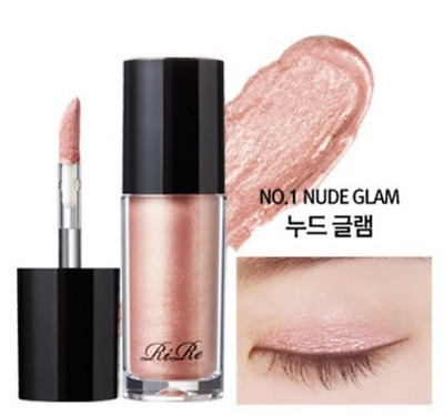 [RiRe] Luxe Liquid Eye Shadow 5 Colors, Moist Sparkling Glitter / Korea-Beauty