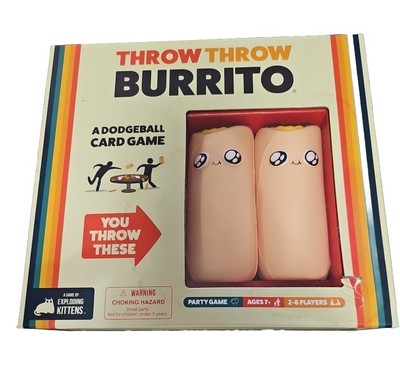New Party Game-Throw Throw Burrito, A Dodgeball Card Game