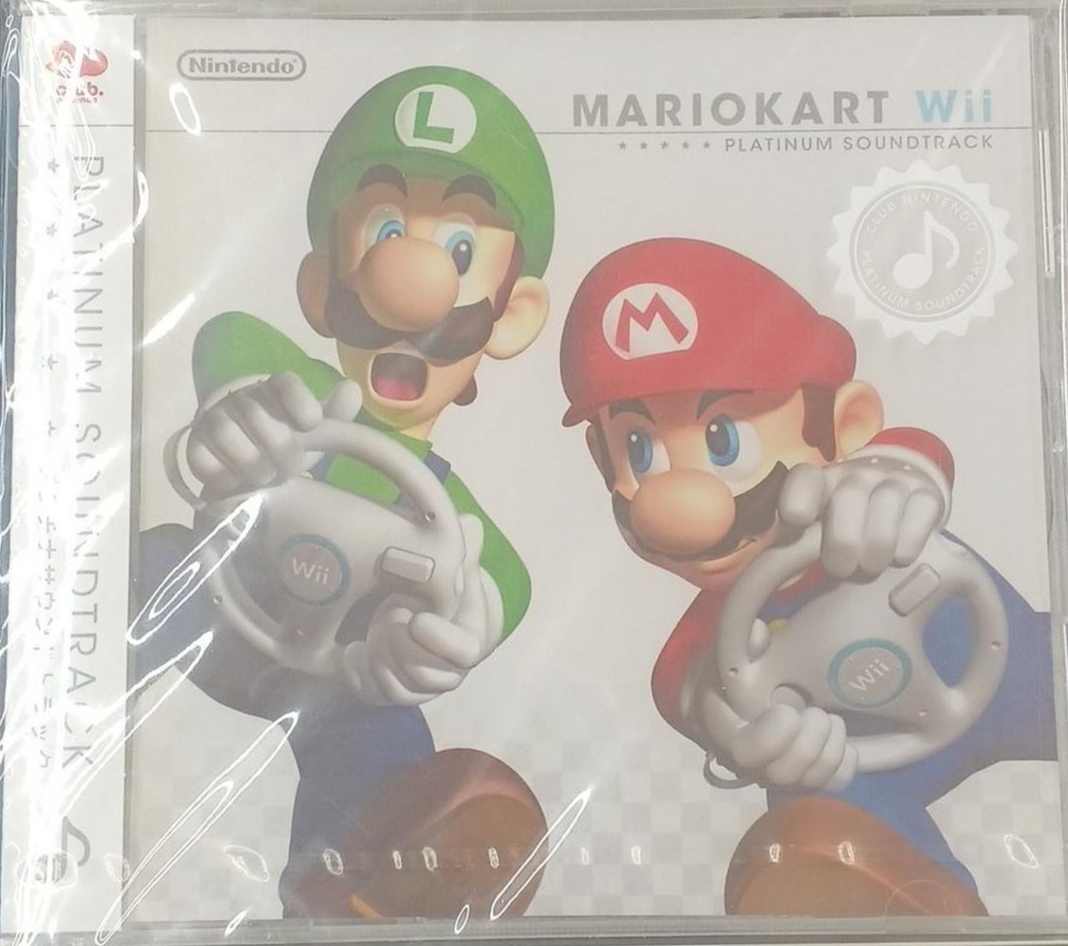 マリオカート Wii サントラCD Club Nintendo Limited Platinum