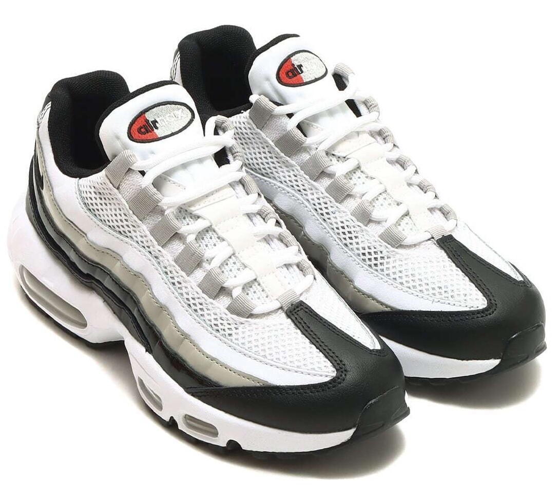 Nike Air Max 95 White Bone Patent Trainers Retro Running