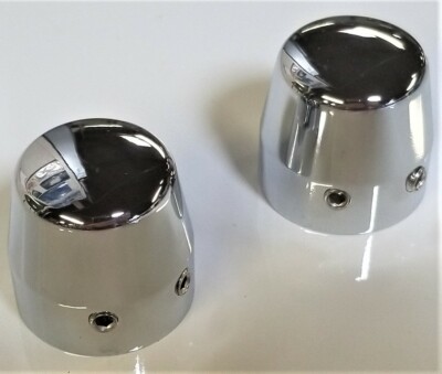 Chrome Front Axle Cap for Harley Davidson Wide Glides, Custom Cycle Engineering