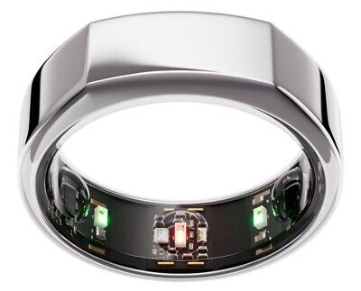 Oura Ring - Gen 3 - Size 11 - Silver - Heritage
