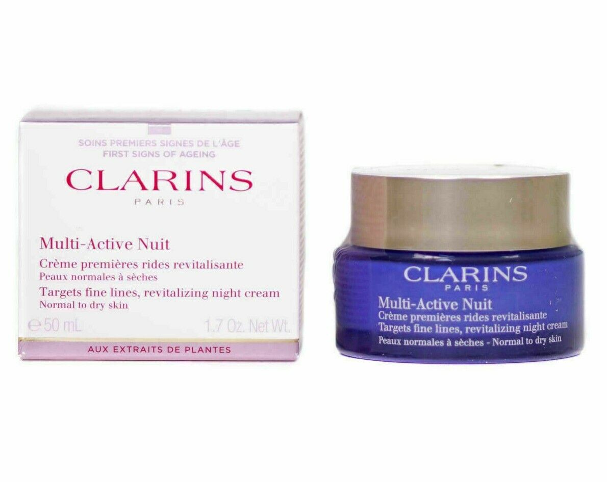 Clarins Multi-Active Nuit Revitalizing Night Cream Normal to Dry Skin 50ml/1.7oz