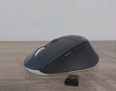 Logitech M720 Triathlon Multi-Device Wireless Mouse W/Hyper-Fast Scrolling Testd