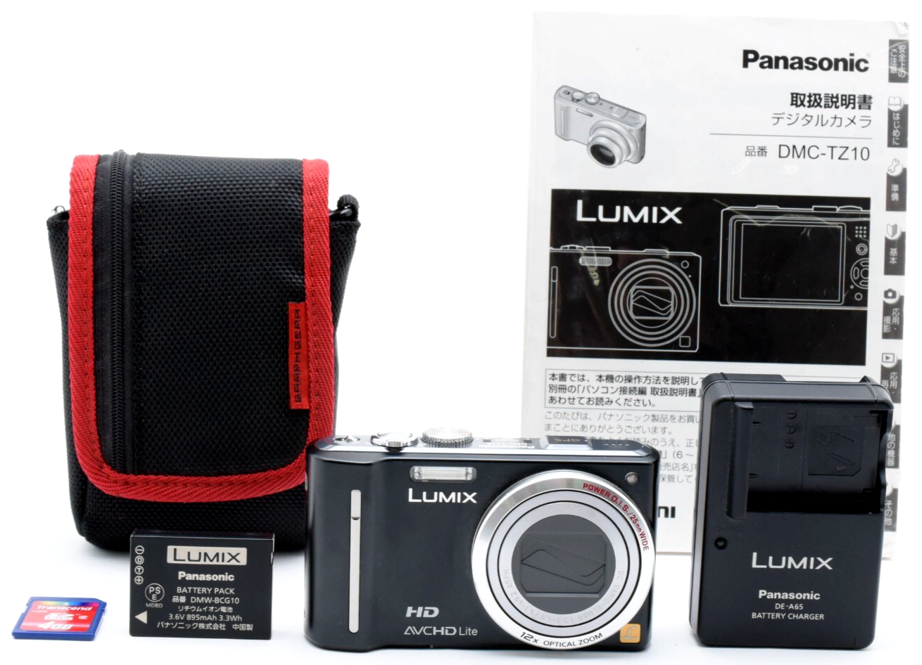 Pansonic LUMIX DMC-TZ10 ブラック Amazon | パナソニック デジタルカメラ ルミックス ブラック DMC