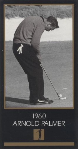 1993-98 Grand Slam Ventures Champions of Golf Masters Collection - Arnold Palmer #1960