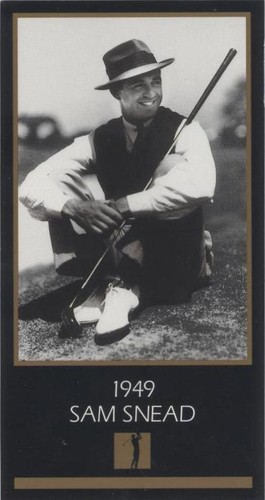 1993-98 Grand Slam Ventures Champions of Golf Masters Collection - Sam Snead #1949