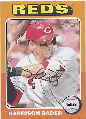 2024 Topps Heritage Mini - Harrison Bader #43