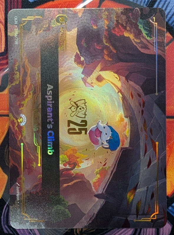 Aspirants Climb 276a/298 Worlds Promo	Riftbound League Of Legends English