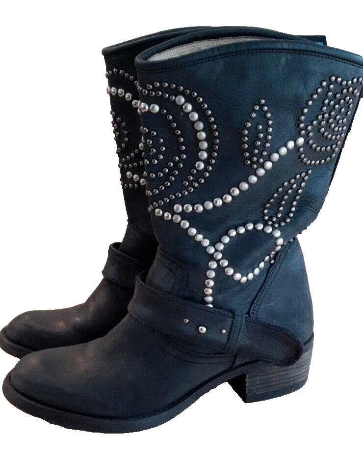 Studs Zip 6m Leather Lining On Sale