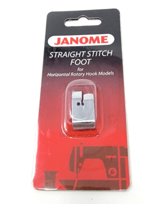 Janome Straight Stitch Foot  For Horizontal Rotary Hook Models #200331009