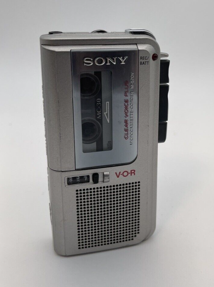 Sony M670v Microcassette Voice Recorder Voicerecorders