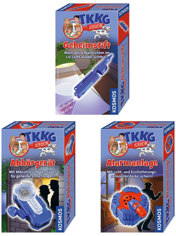 Kosmos 654535 TKKG Junior - Geheimstift, Detektivspielzeug, Detektiv Ausrüstung