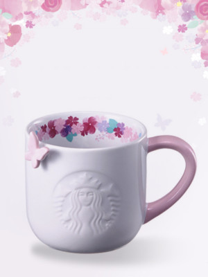 2018 Starbucks Korea Capture the moment of Spring flower siren mug 237ml 1ea