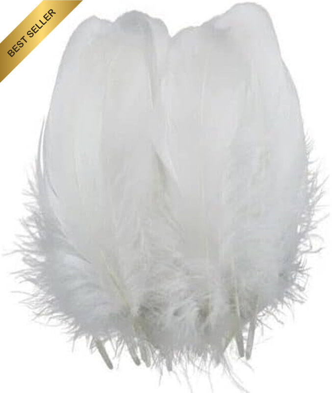 50X Craft Feathers Goose Feather DIY Art Party Decoration Wedding Dream Catcher