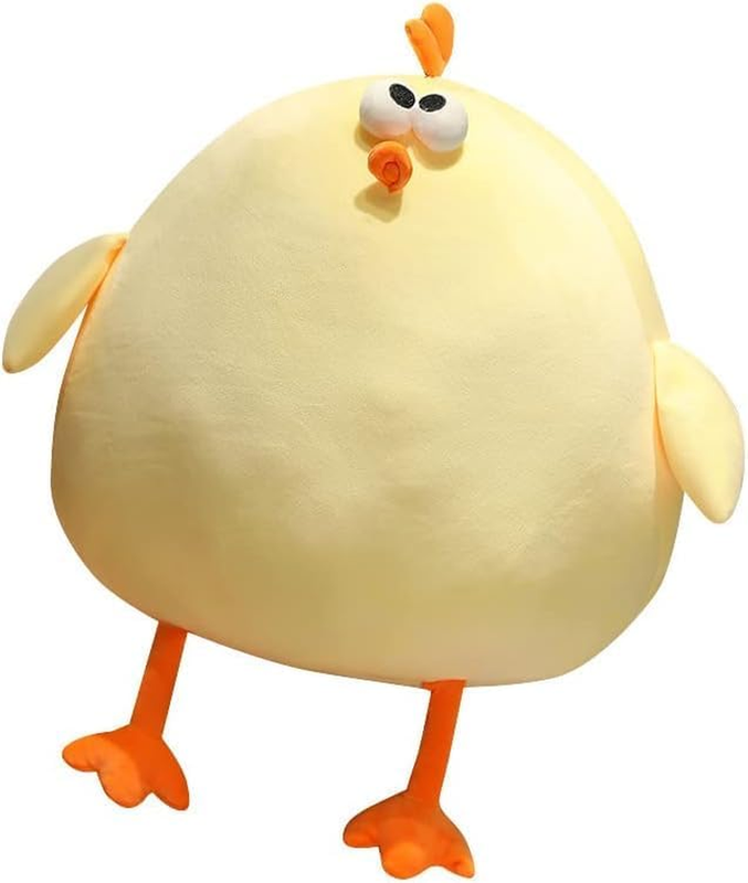 Funny Fat Chicken Plush Pillow, Super Soft Mother Hen Doll, Cute Chicken Neck Pi
