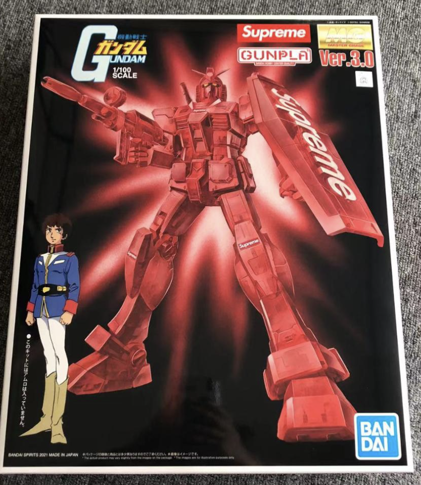 MG 1/100 RX-78-2 GUNDAM Ver. 3.0 Supreme Model Kit BANDAI